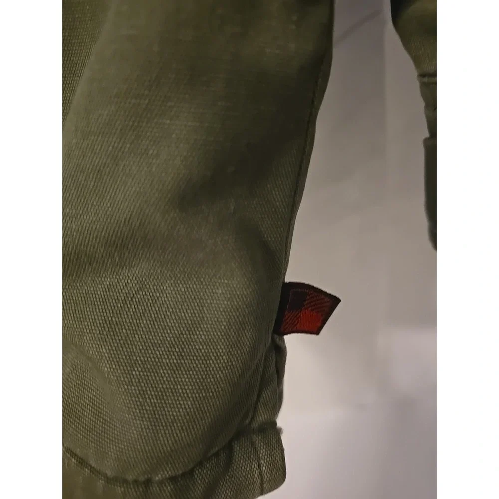 Vintage 1990's Woolrich Men's Field Barn Jacket Olive Green Size Large